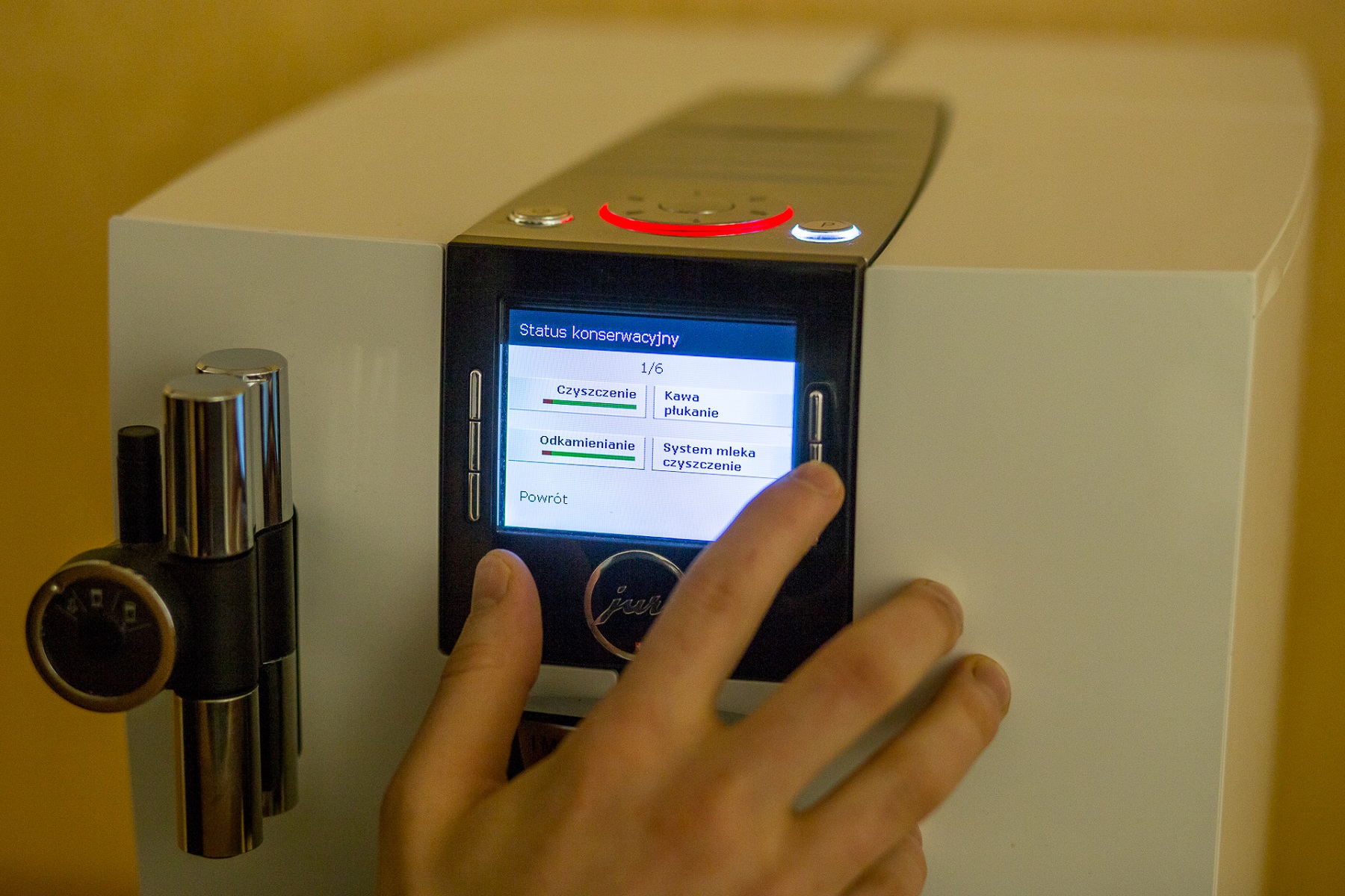 ekspres jura czyszczenie automatyczne