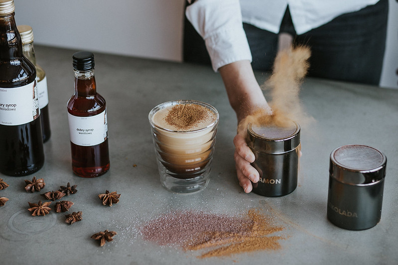 Dodatki do kawy syropy cynamon