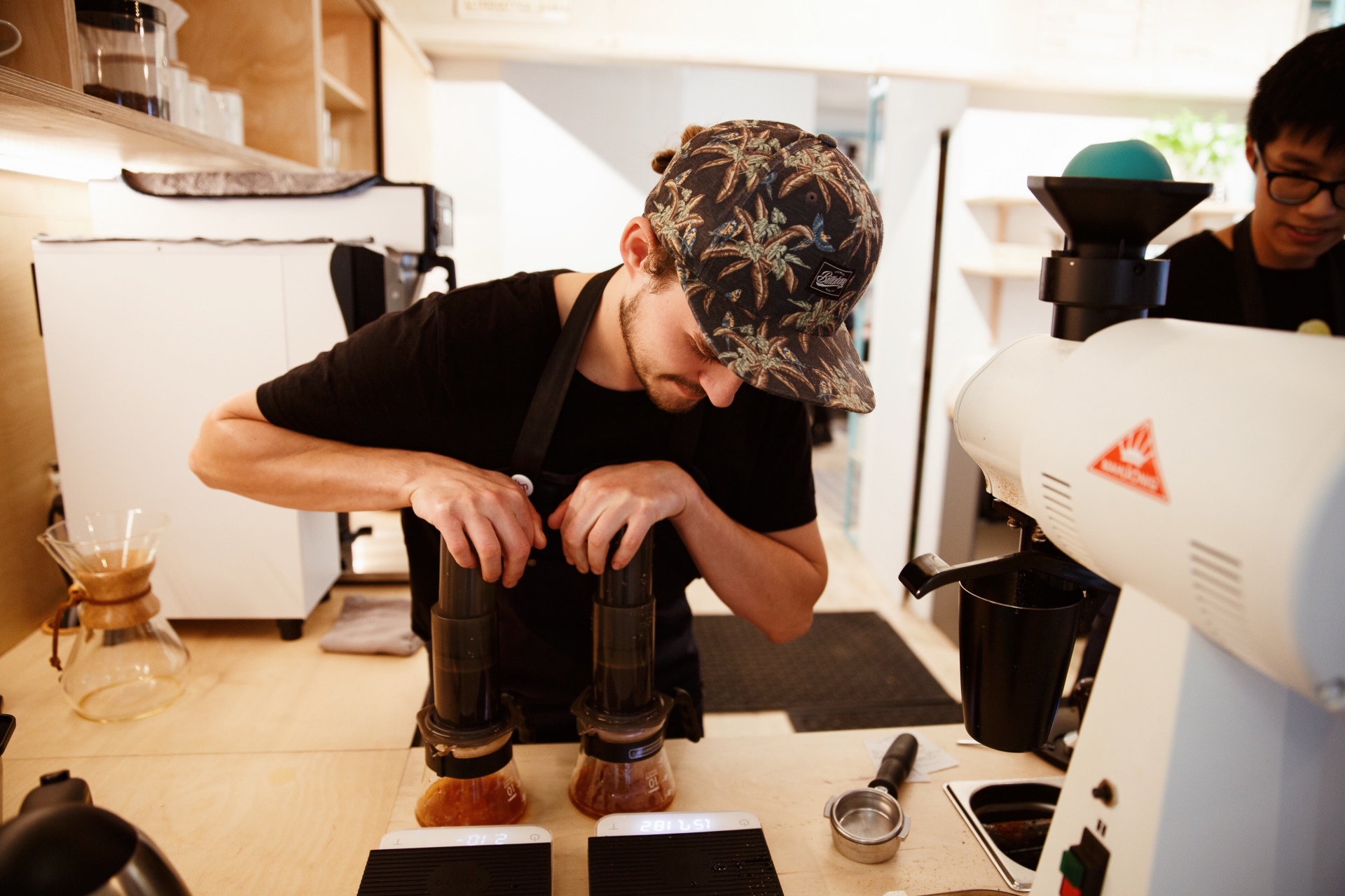 barista coffeedesk