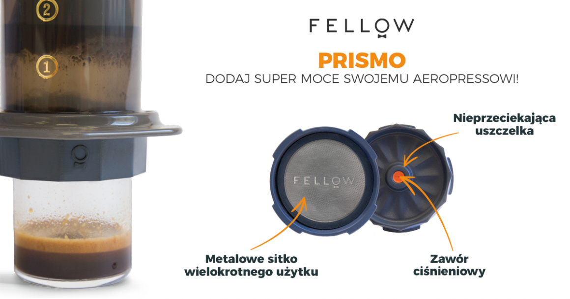 Fellow Prismo - Espressowa moc Aeropressu! - Blog CoffeeDesk.pl
