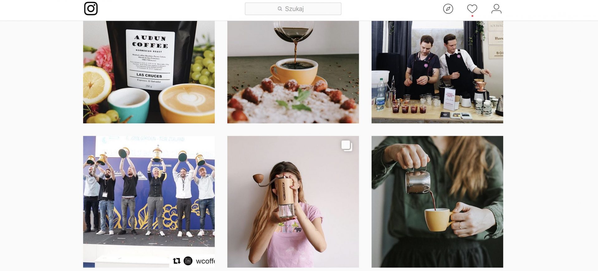 instagram Coffeedesk