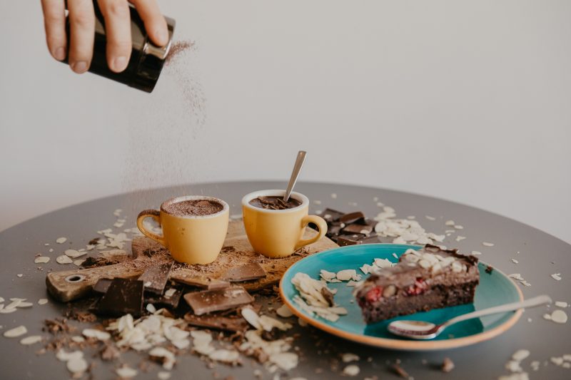 słodycze, czekolada, ciasto