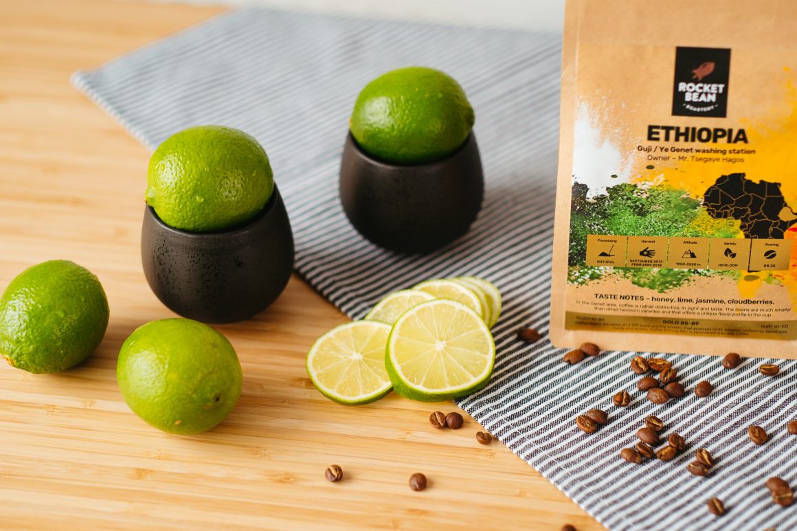 kawa, przelew miesiąca, Etiopia Guji, Rocket Bean