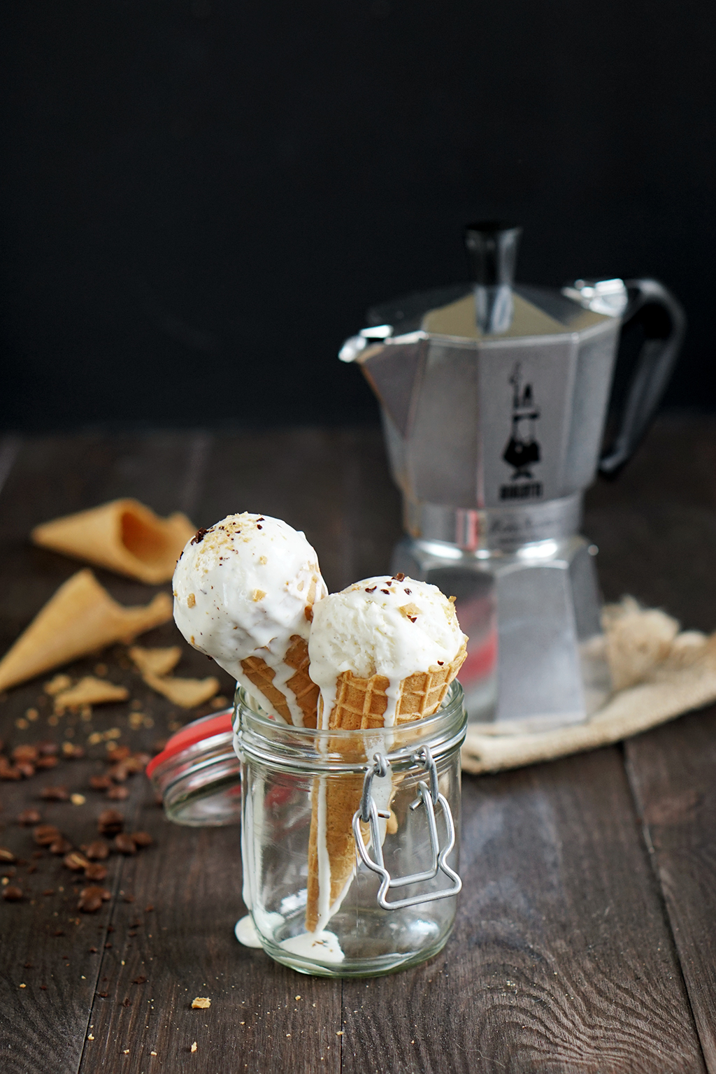 przepis na kawę affogato z lodami