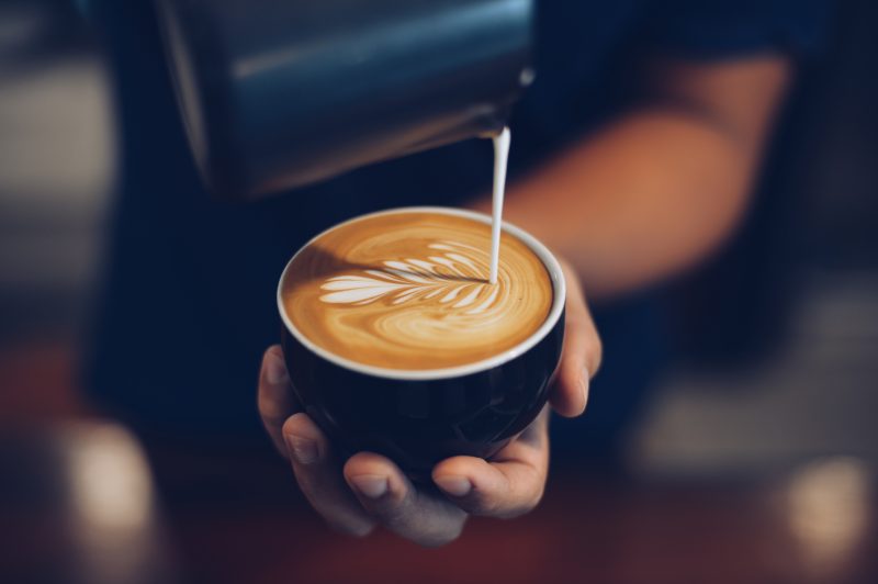 cappuccino, latte art