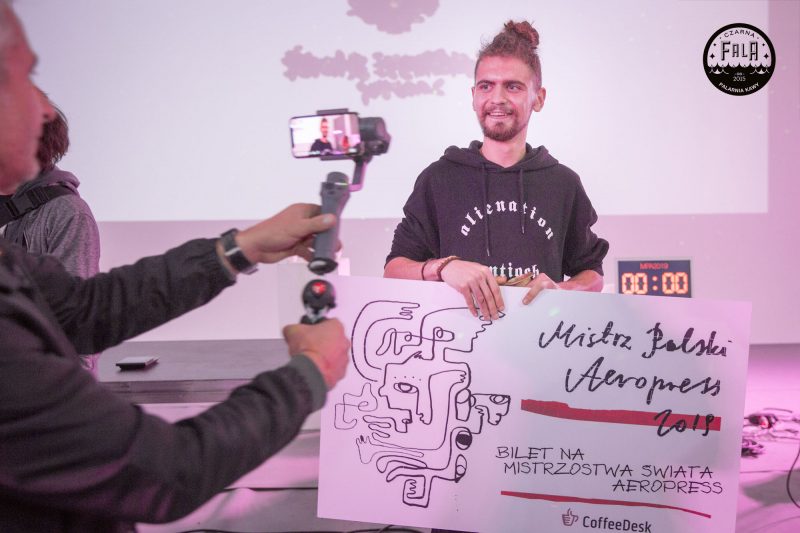 Zwycięzca Mistrzostw Polski Aeropress 