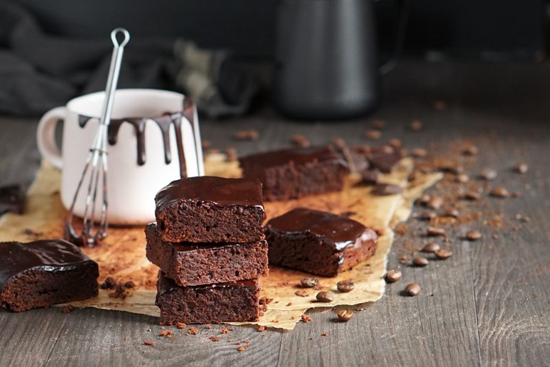 Espresso brownie – kawowe, mocno czekoladowe. Słodka bomba z super mocą!