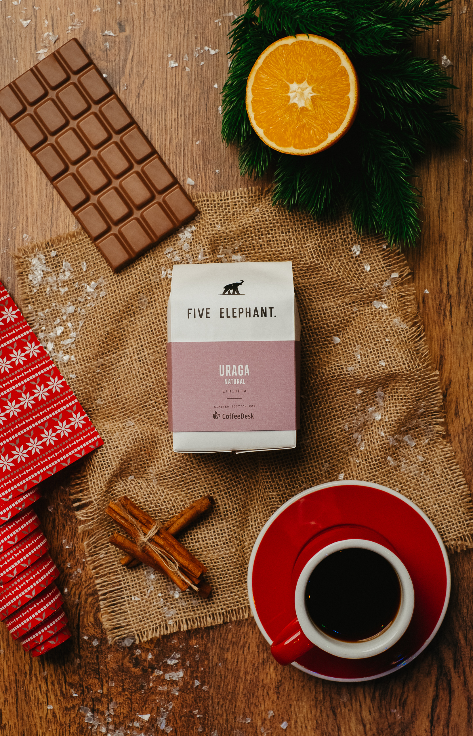 przelew miesiąca, Five Elephant, kawa