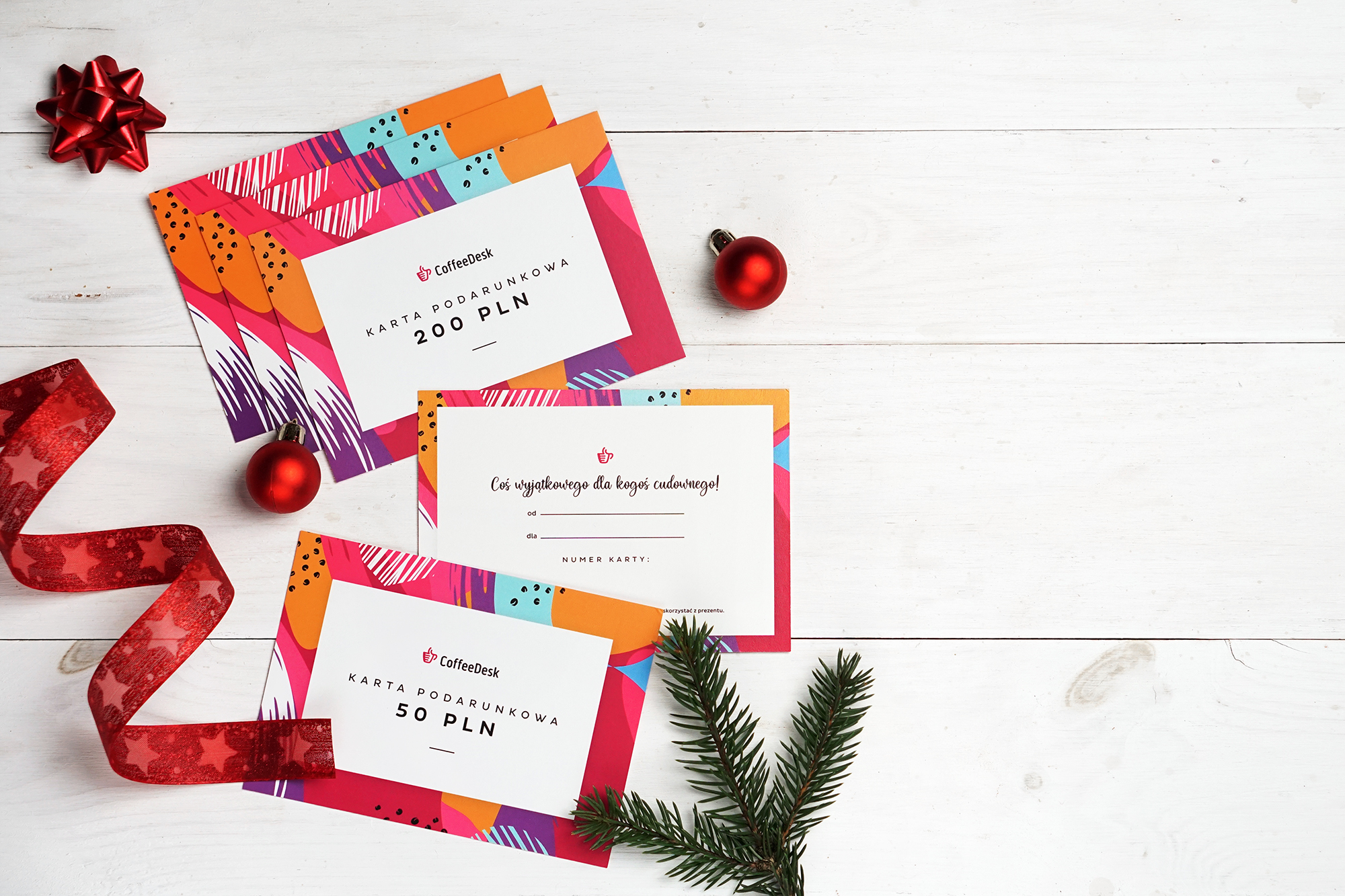 Karta podarunkowa Coffeedesk - 50 zł