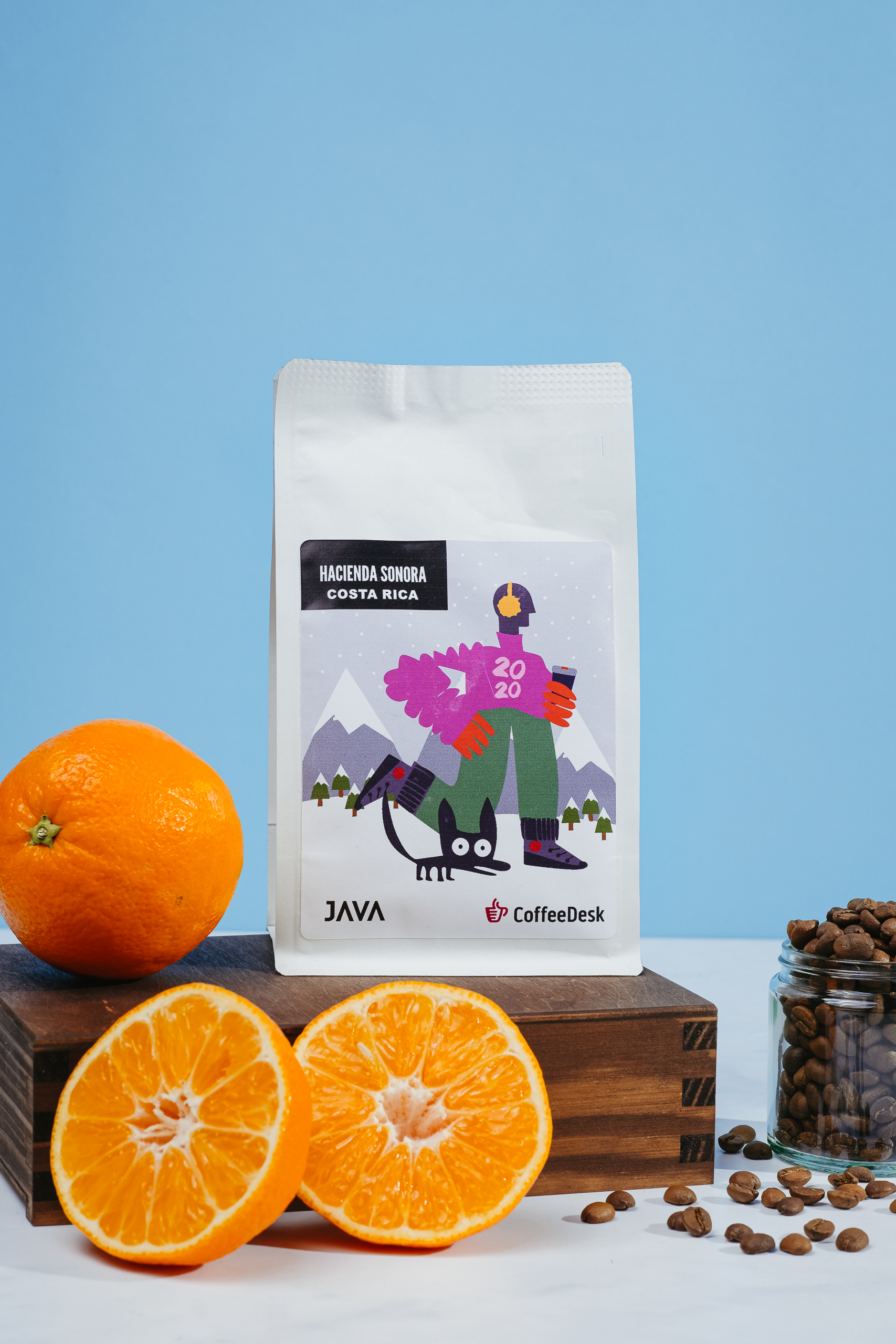 kawa miesiąca, przelew miesiąca, Java