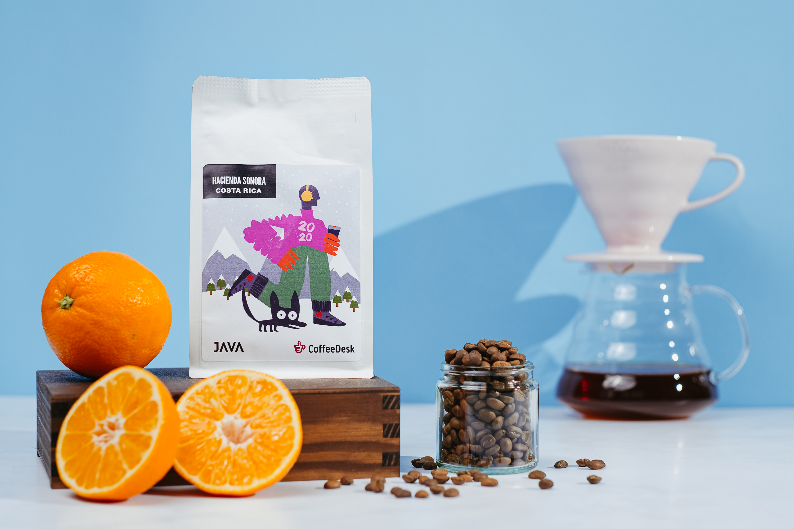 kawa miesiąca, przelew miesiąca, Java