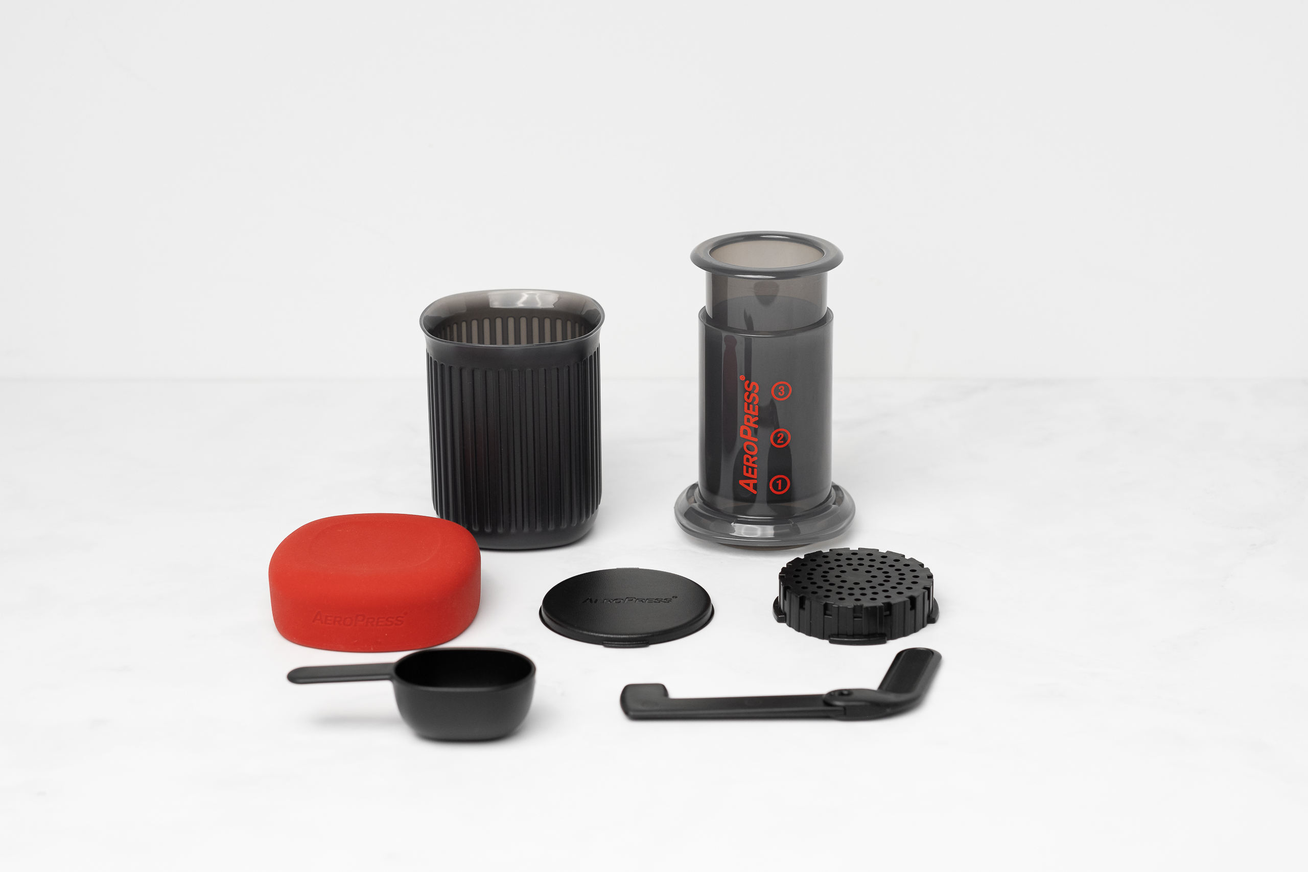 Aeropress Go and accessories