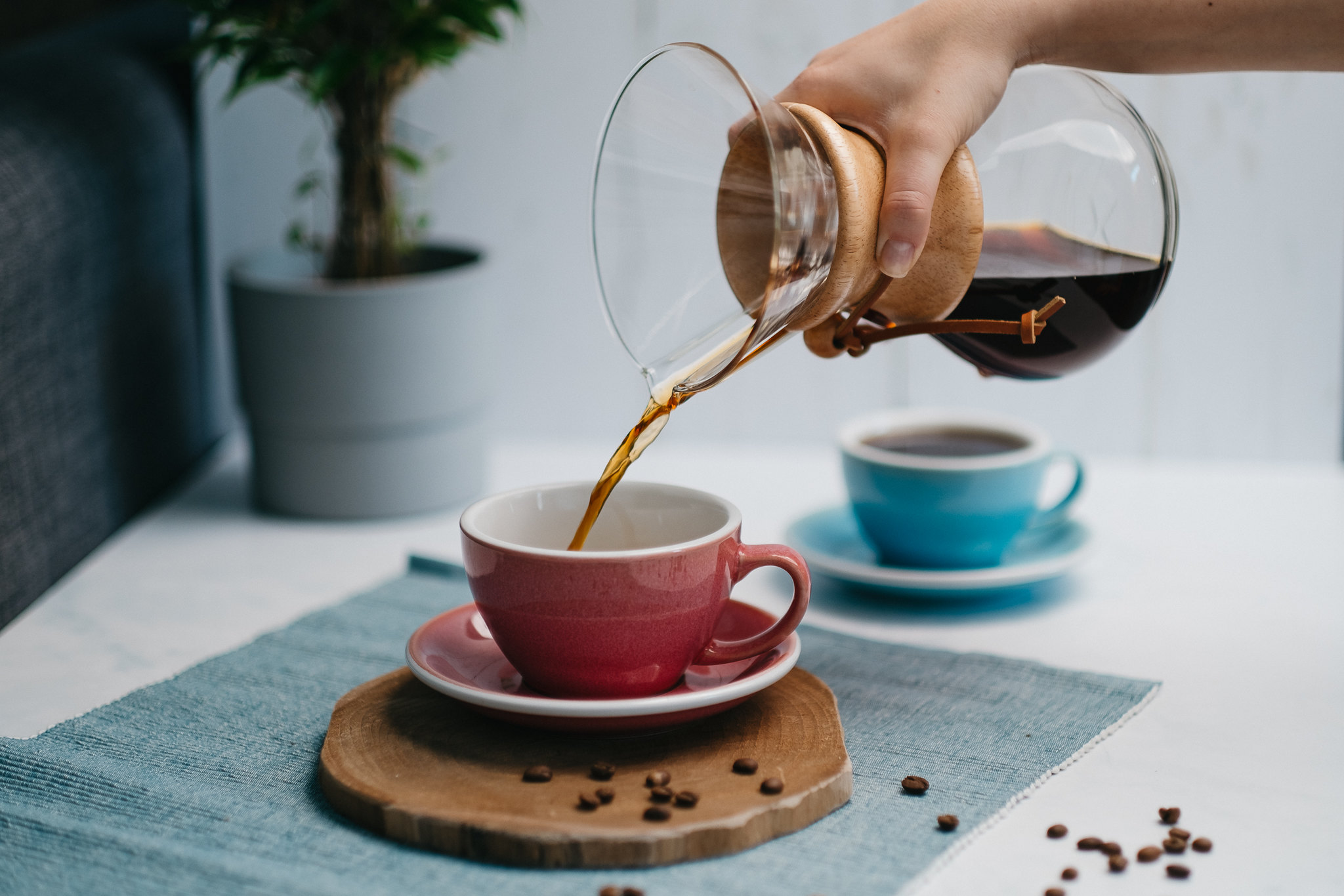 Chemex i filiżanki Loveramics