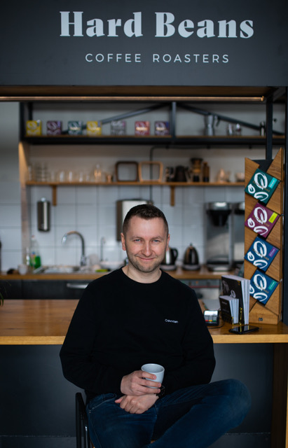 Artur Hard Beans z kawą