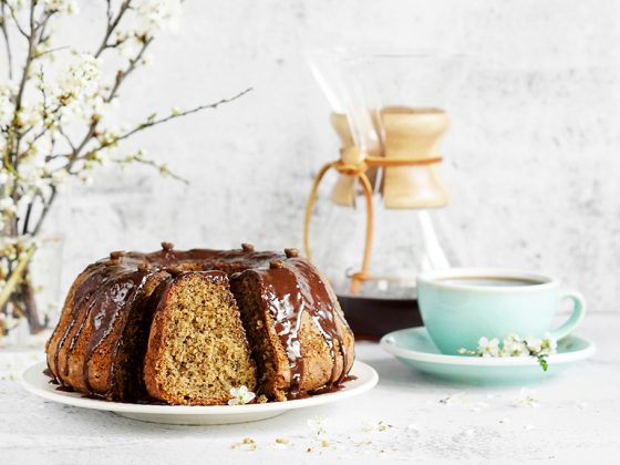 Kawowa babka wielkanocna