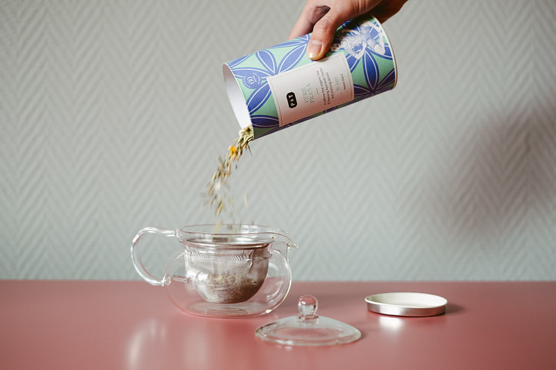 Dzbanek Hario i herbata Paper&Tea