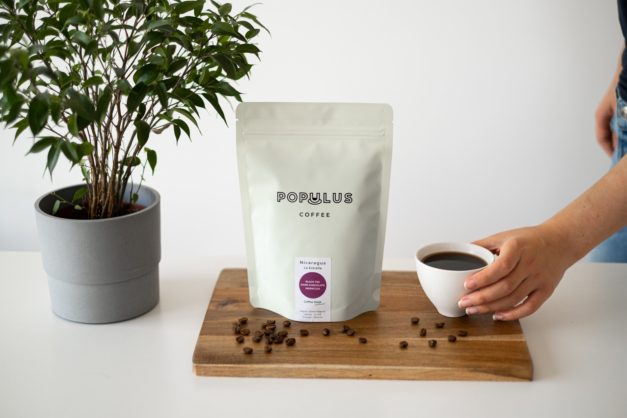 kawa miesiąca espresso populus coffee