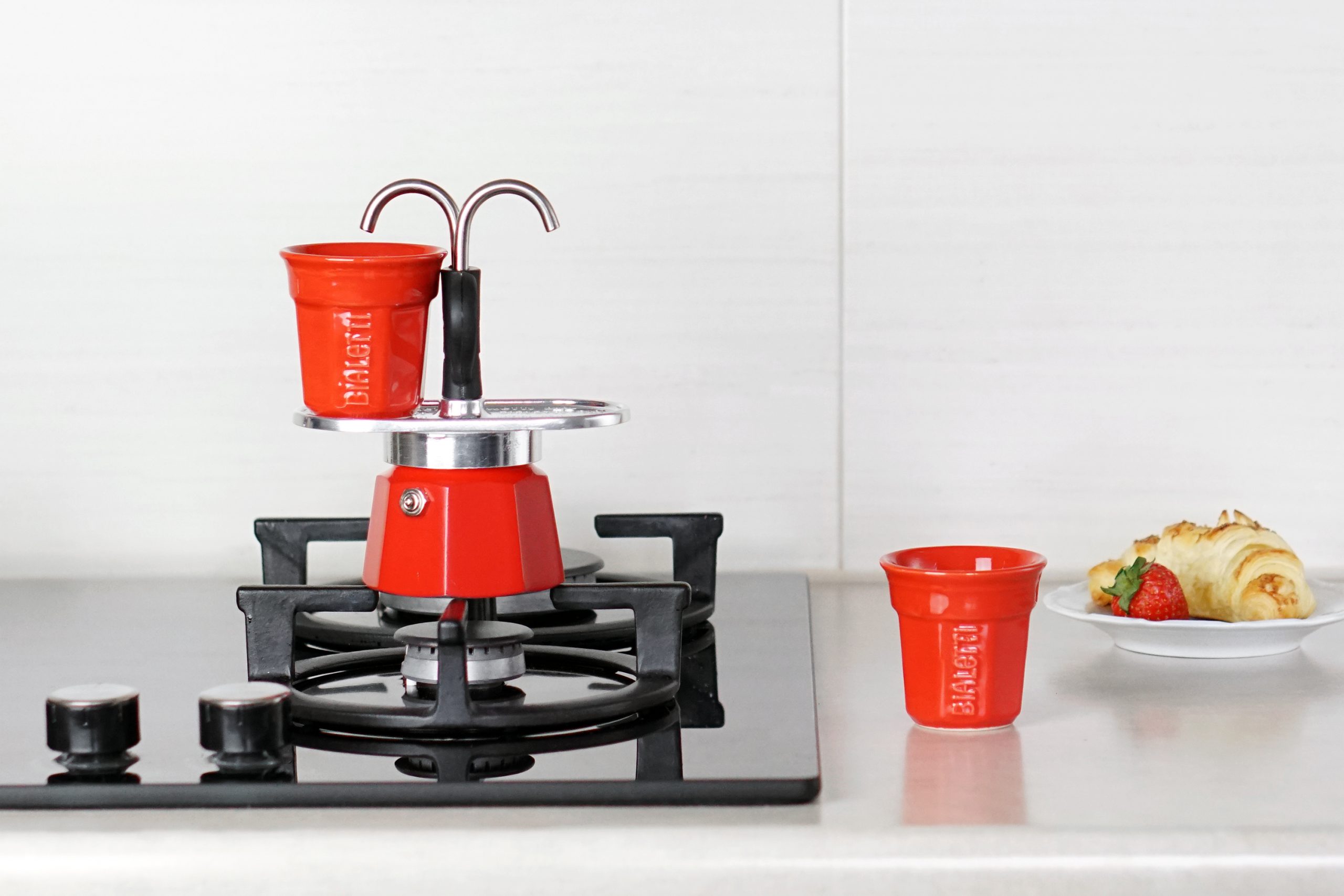 czerwona kawiarka Bialetti Mini