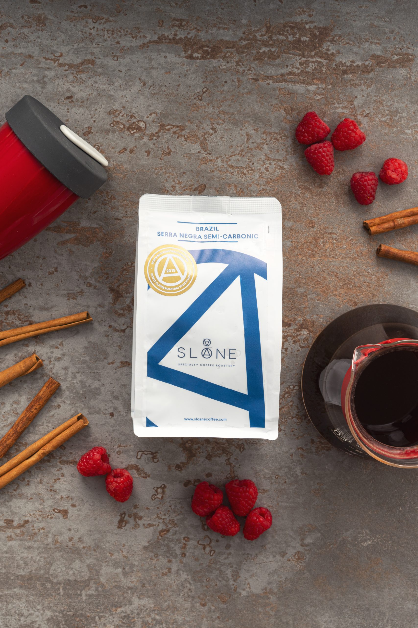 przelew miesiąca Brazylia od Sloane z nutami malin, cynamonu, czekolady