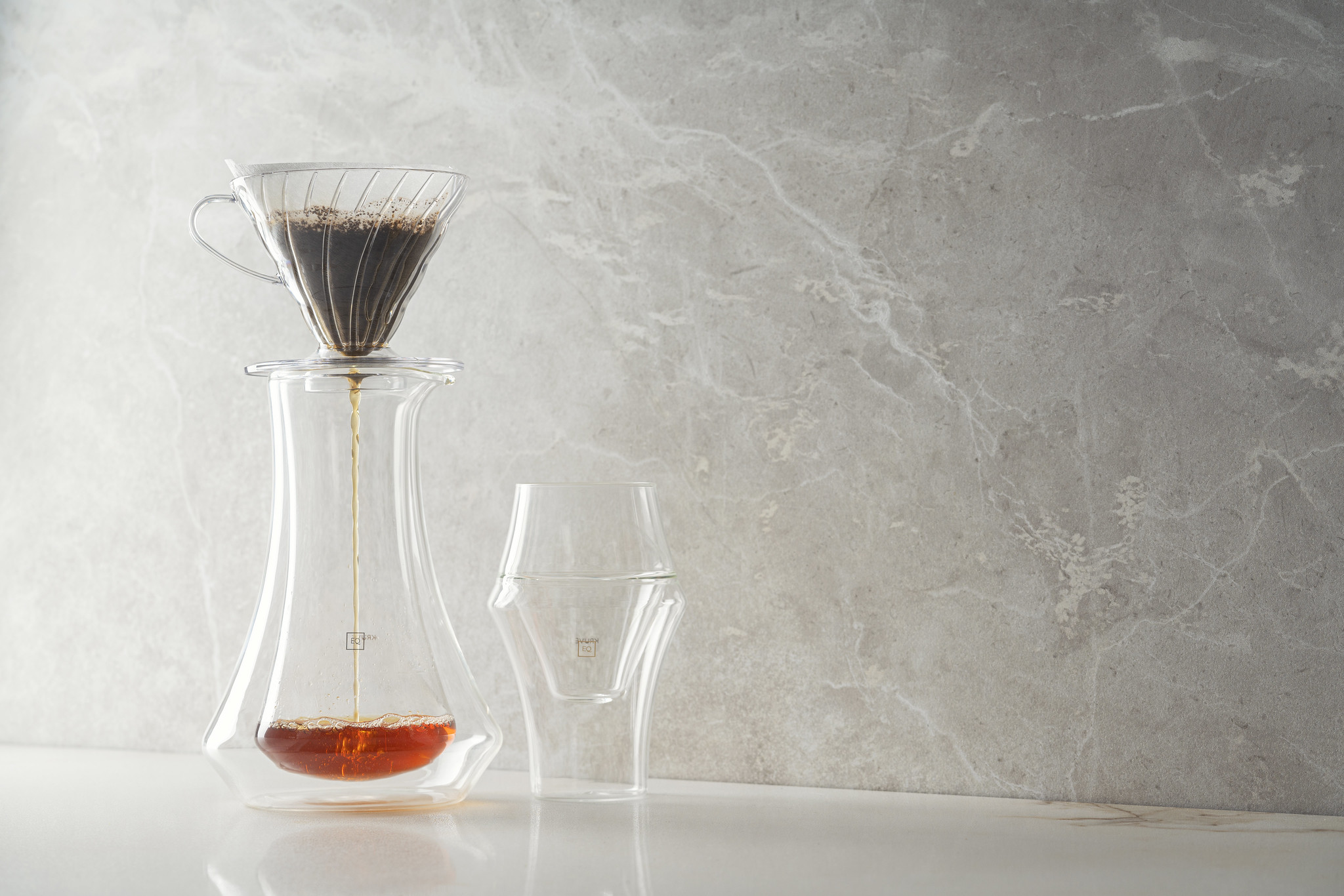 akcesoria Kruve - szklanka i karafka