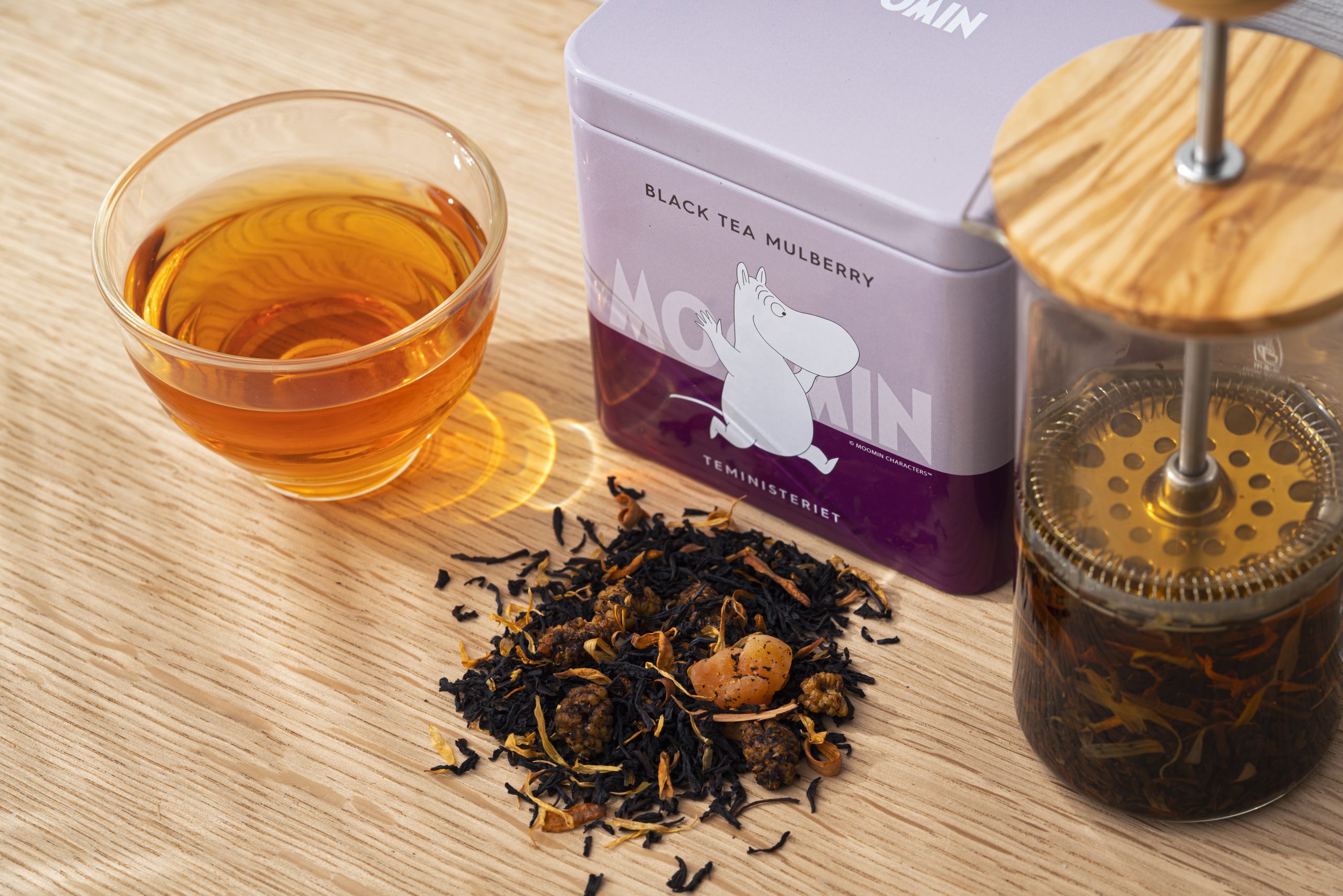 nuty smakowe w herbacie Black Tea Mulberry