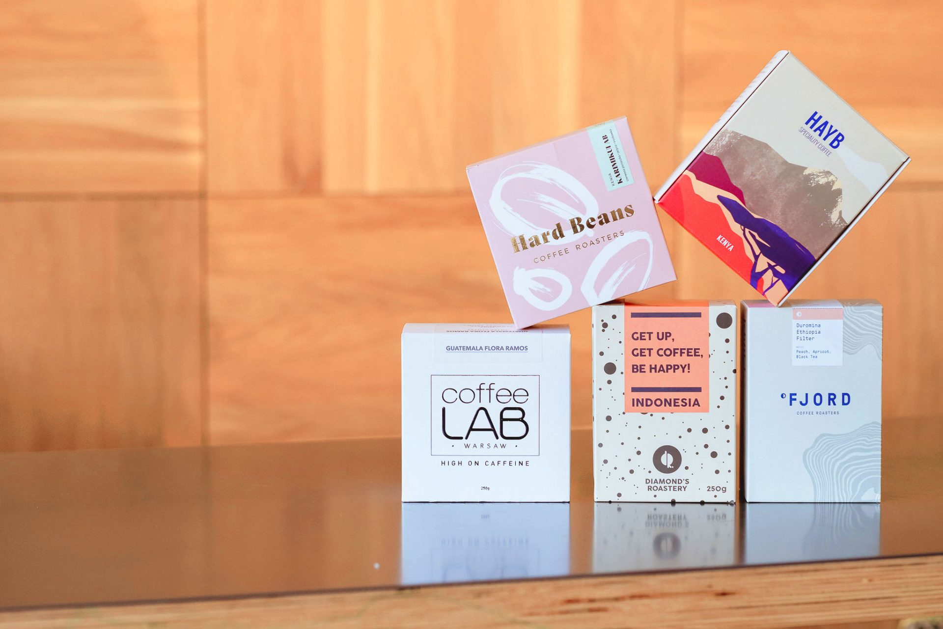 opakowania kawy a design