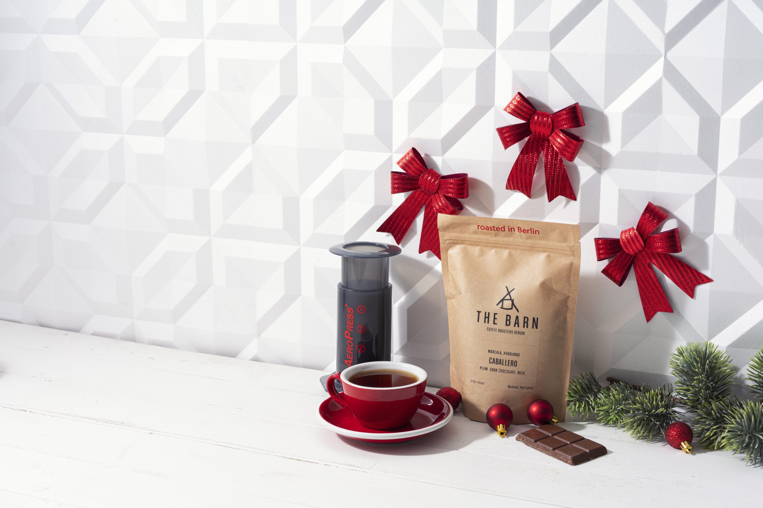 Honduras Caballero The Barn parzenie w AeroPressie