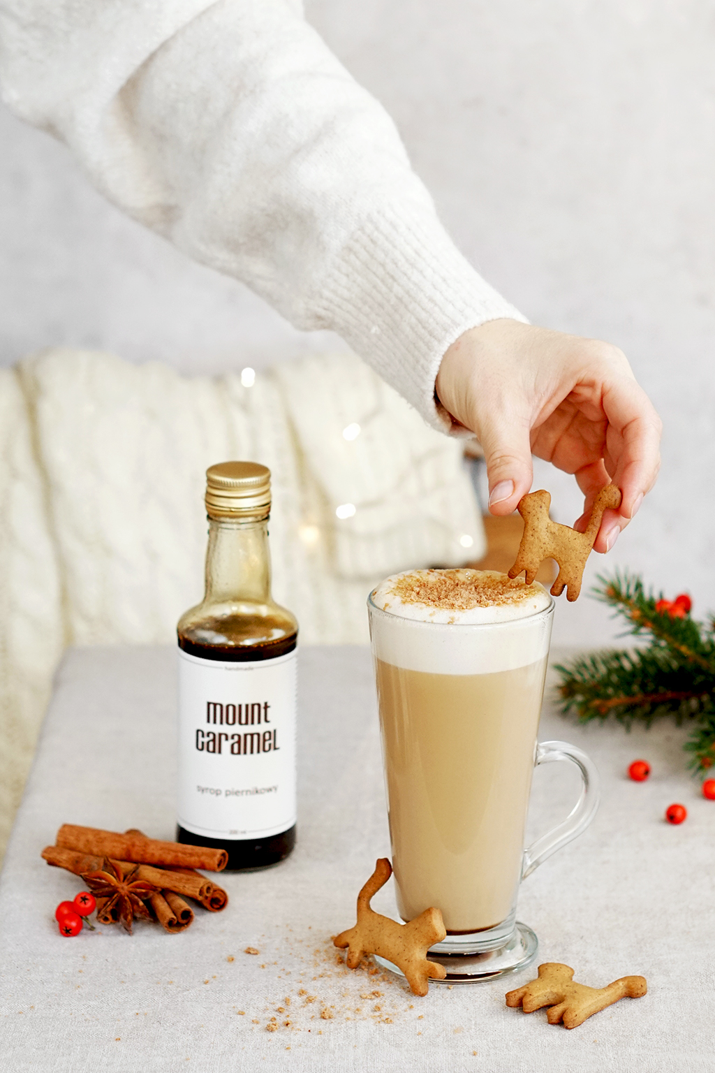 How to make gingerbread coffee?