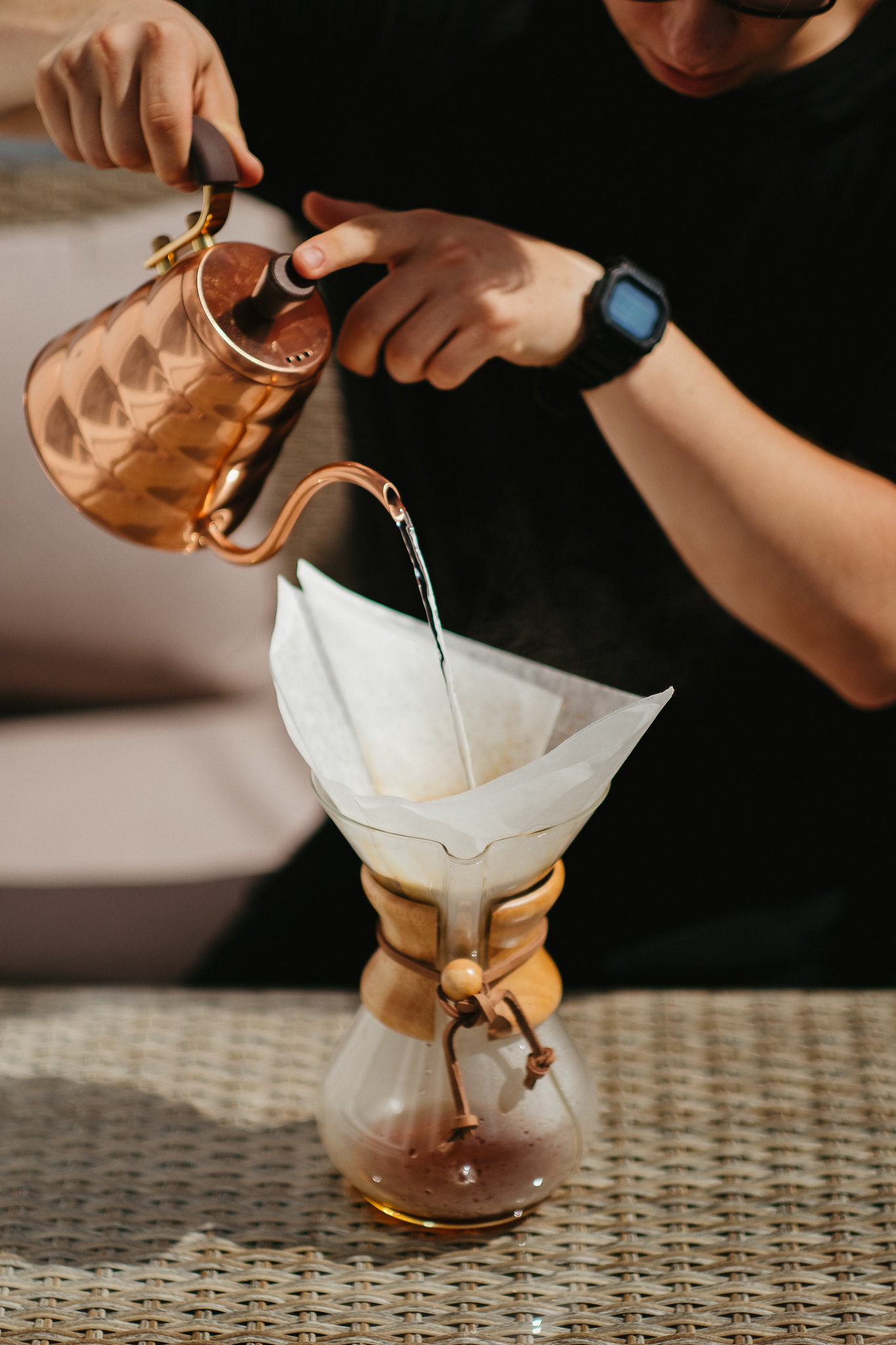 Biały filtr do Chemexa