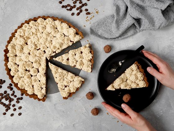 tarta kawowa - przepis
