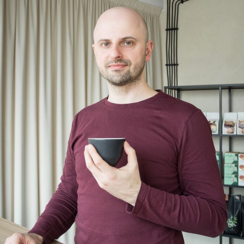 Szymon Juszczyk, jeden z założycieli COFFEE PLANT