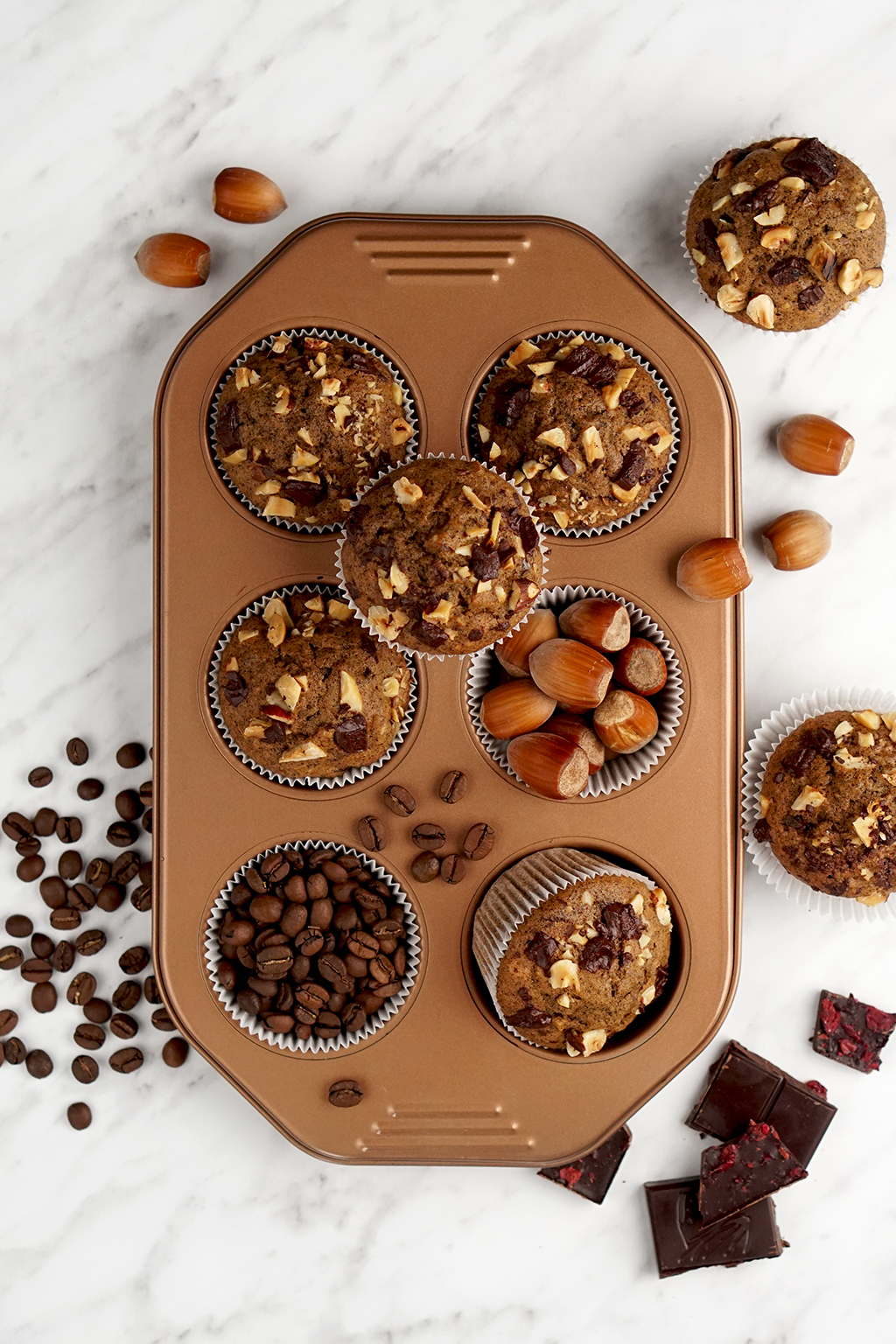 przepis na muffiny kawowe