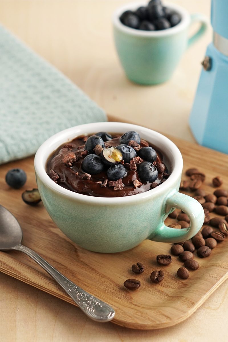 Przepis na pudding kawowy w stylu fit Blog Coffeedesk.pl
