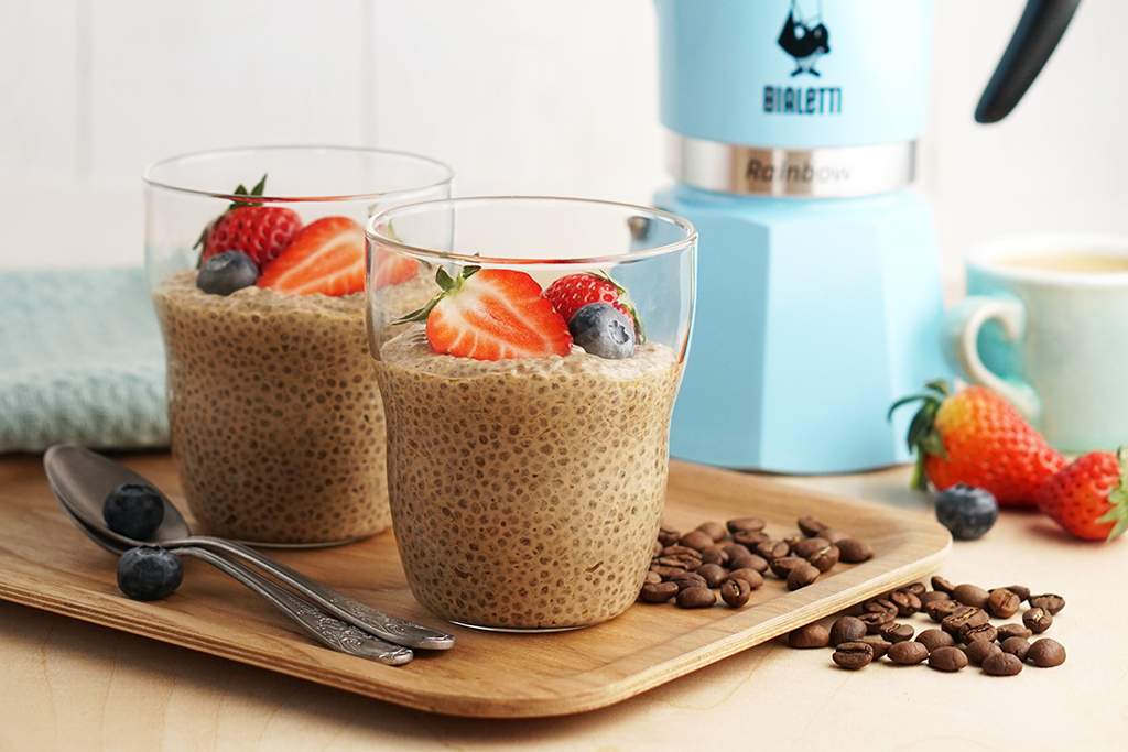 przepisy na pudding kawowy