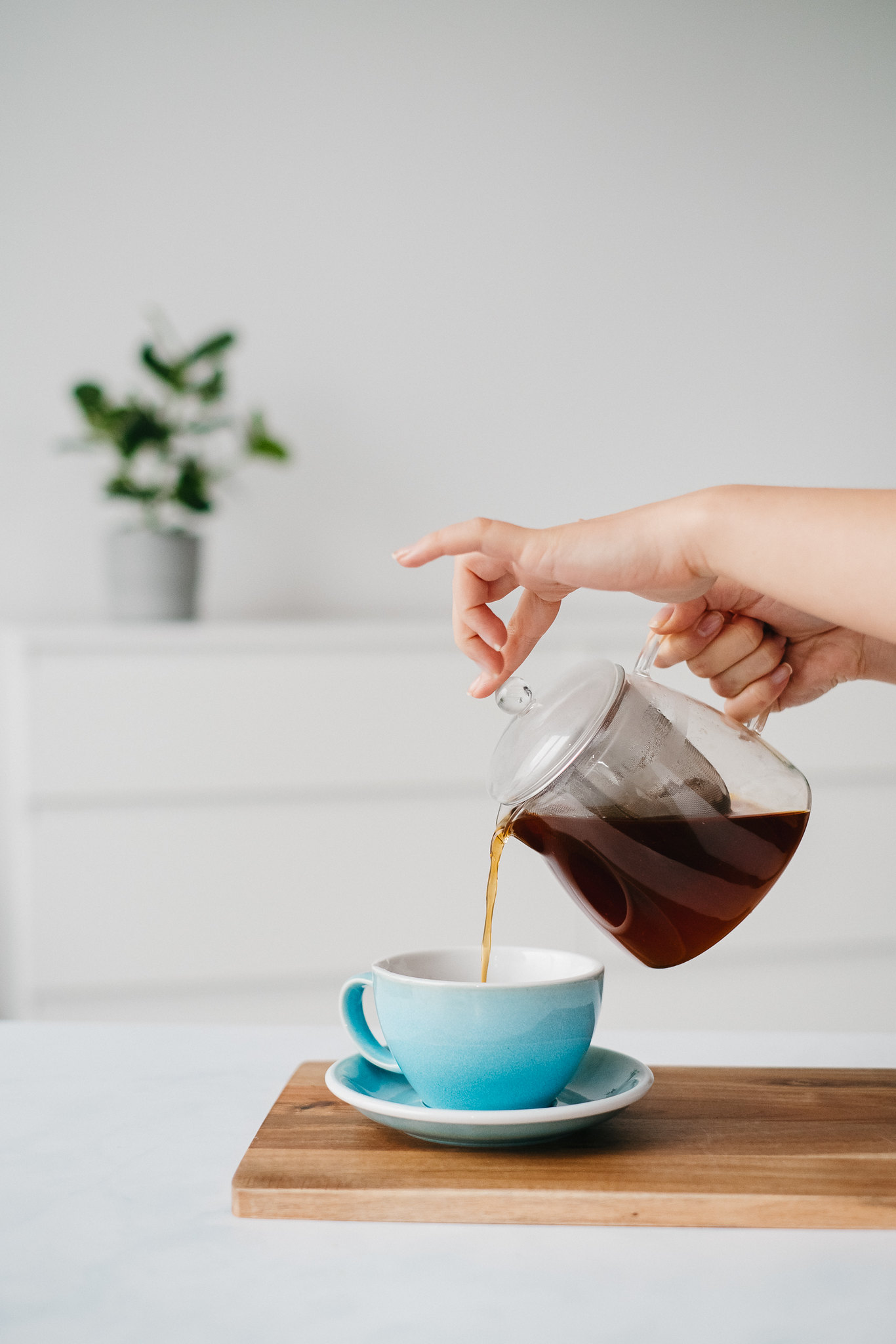 filiżanka Loveramics i zaparzacz Hario