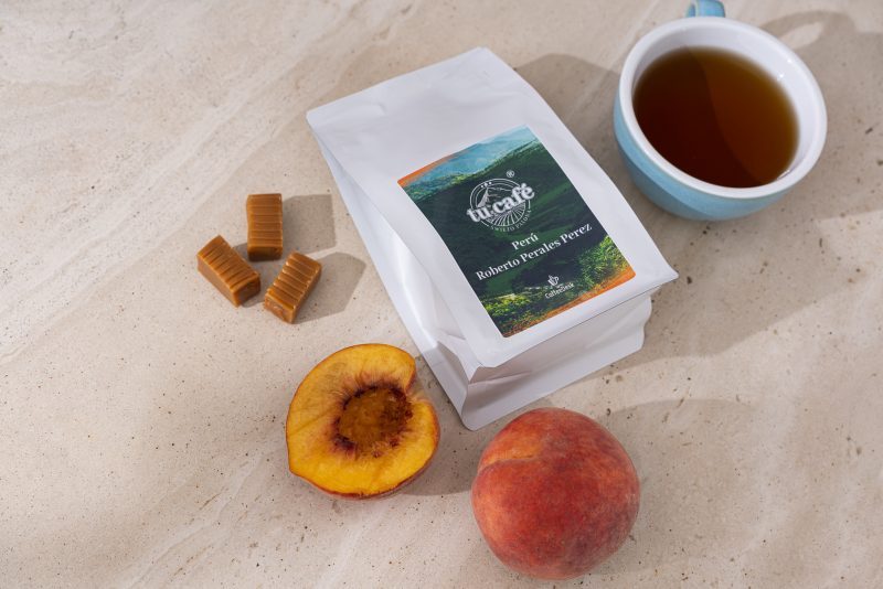 brzoskwiniowe aromaty w kawie