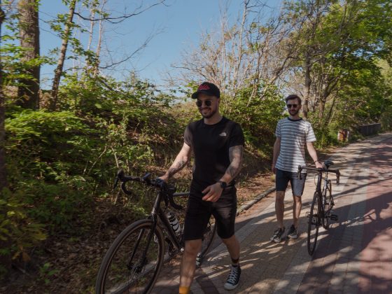 trasa rowerowa przez eko-park