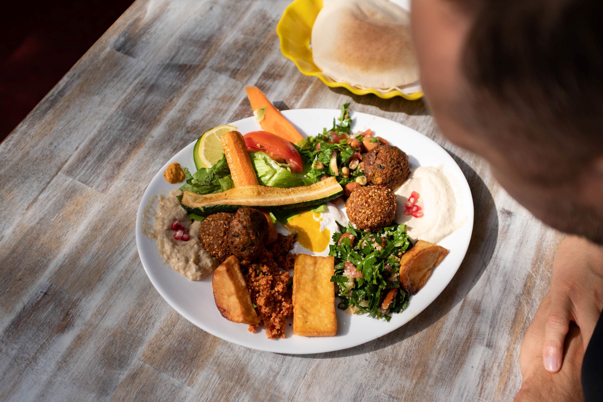 jedzenie w Berlinie - najlepsze falafle