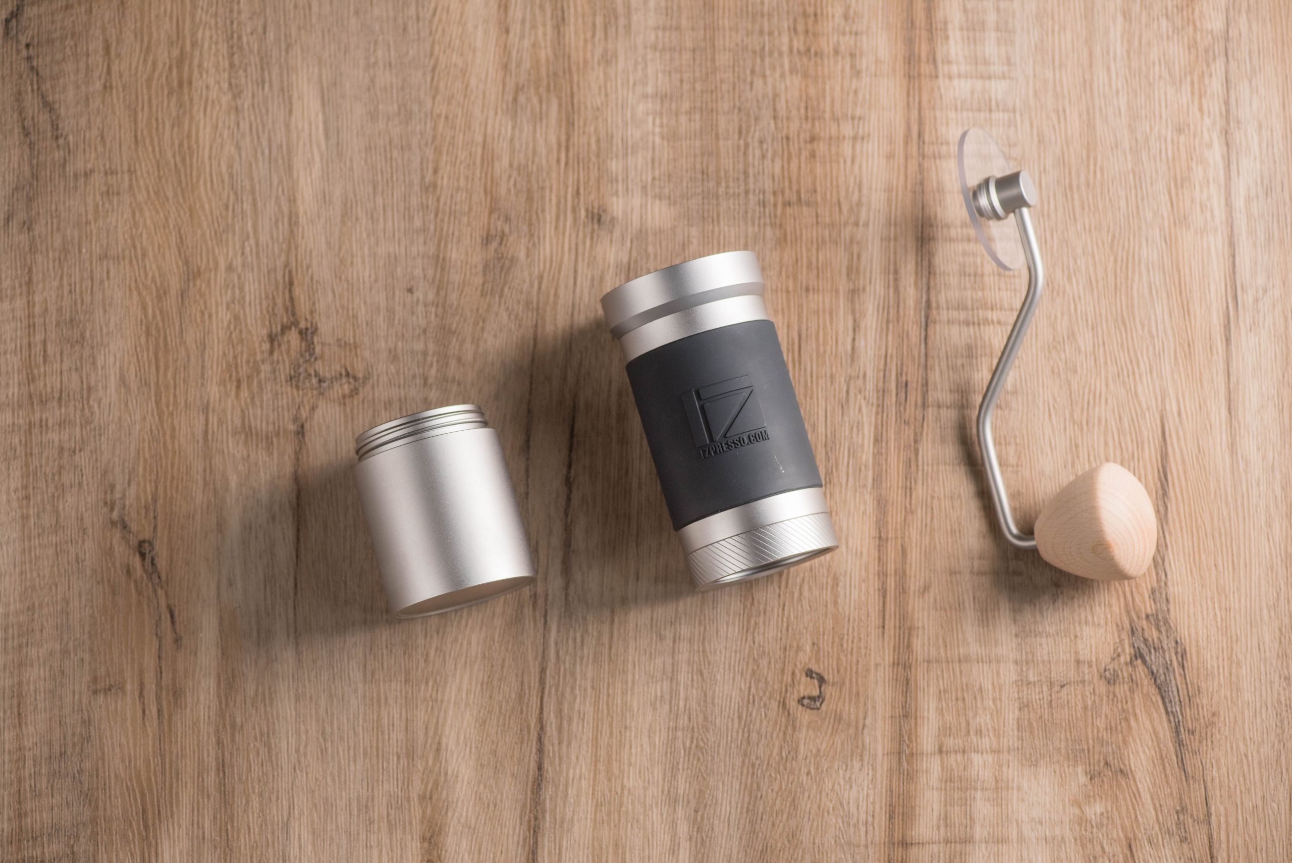 rozłożony młynek 1Zpresso JX-PRO