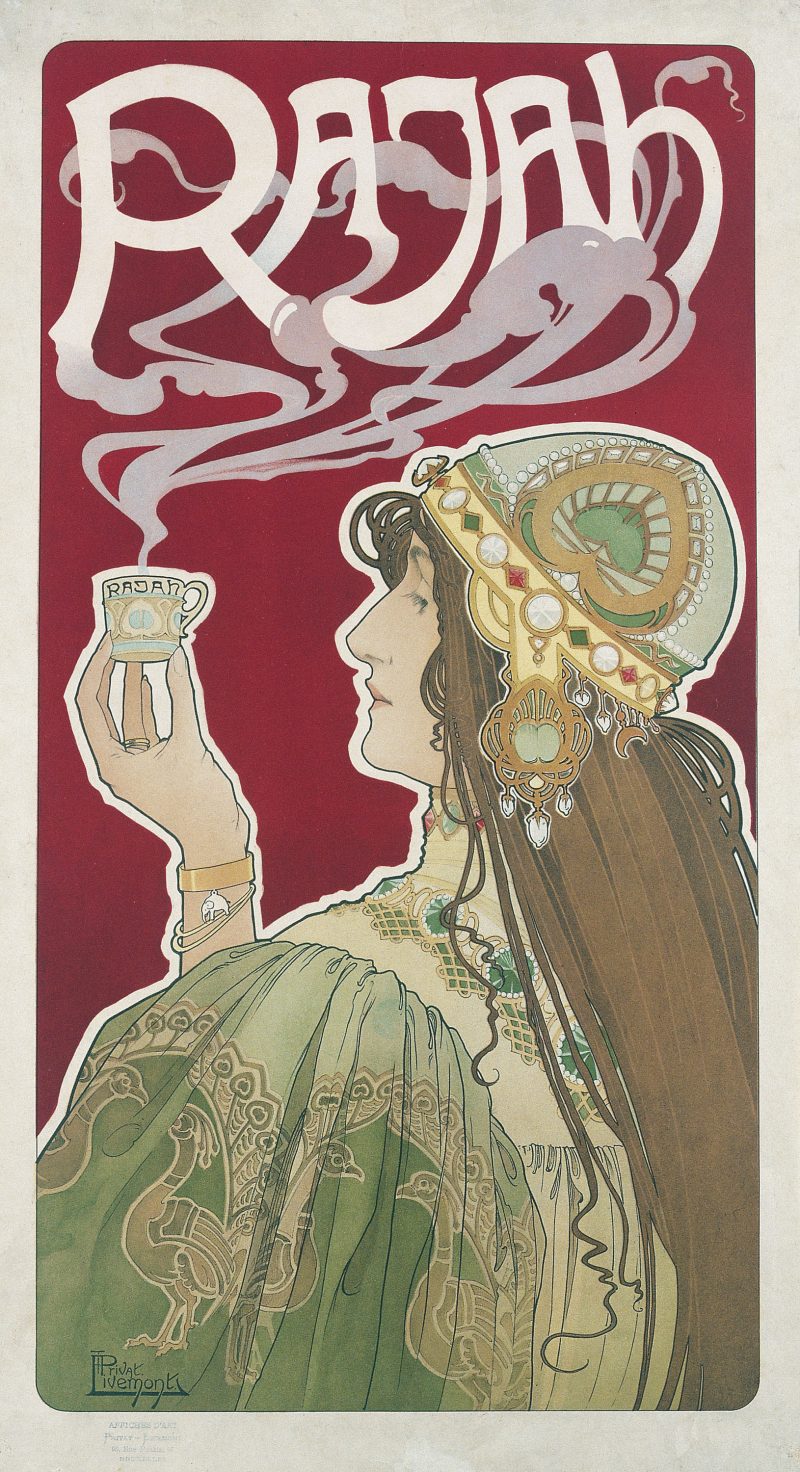 Obraz Rajah, Henri Privat-Livemont, 1898