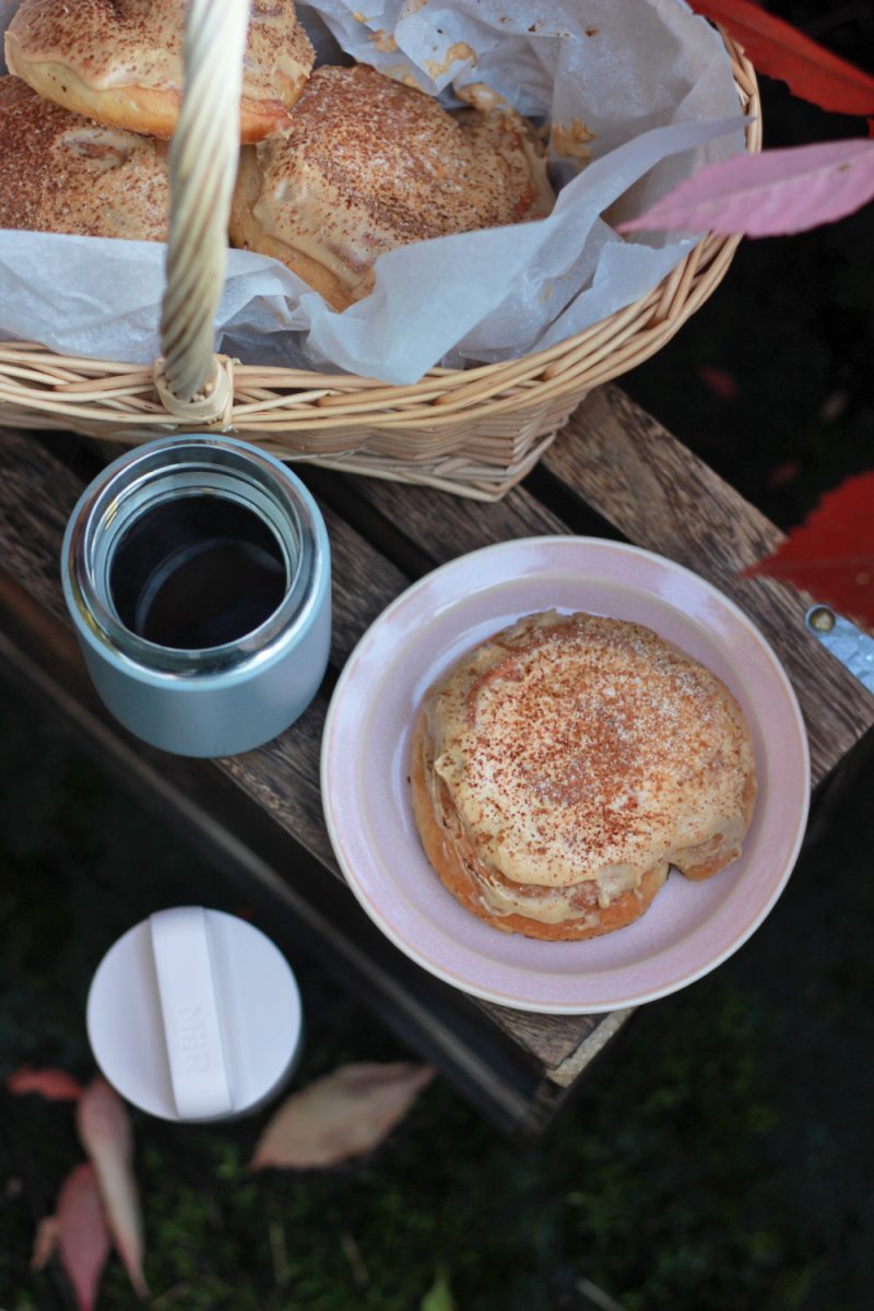 bułeczka cinamonowa z tiramisu