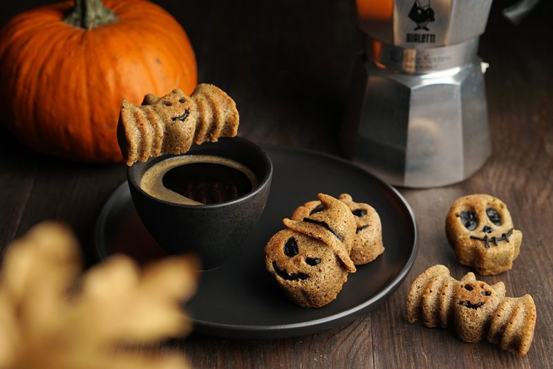 Strasznie kawowe ciasteczka na Halloween