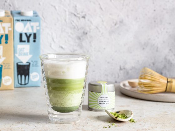 przepis na matcha latte