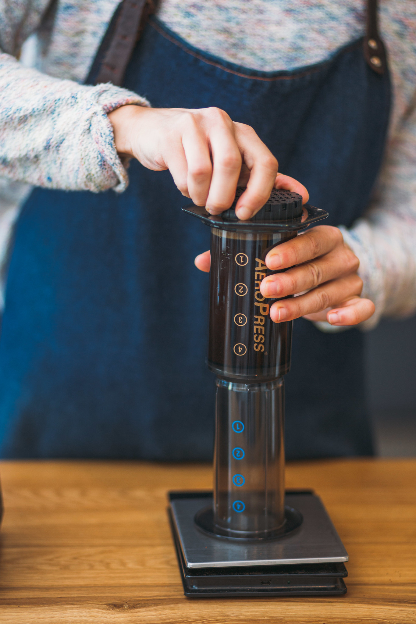 Aeropress – proces parzenia kawy