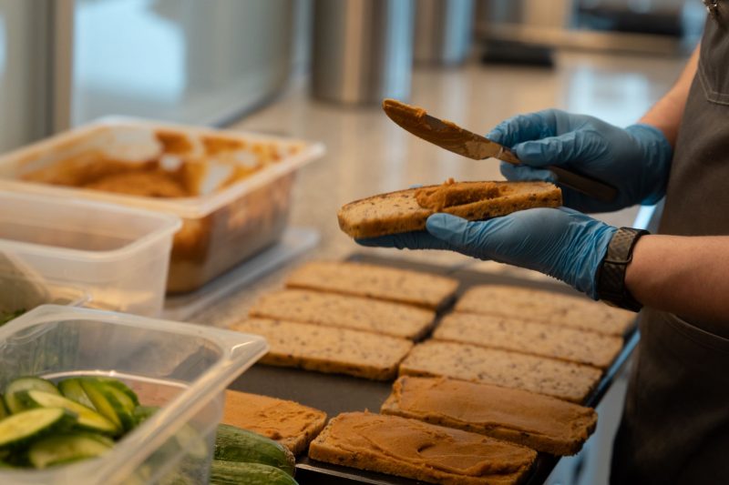 przygotowanie kanapki