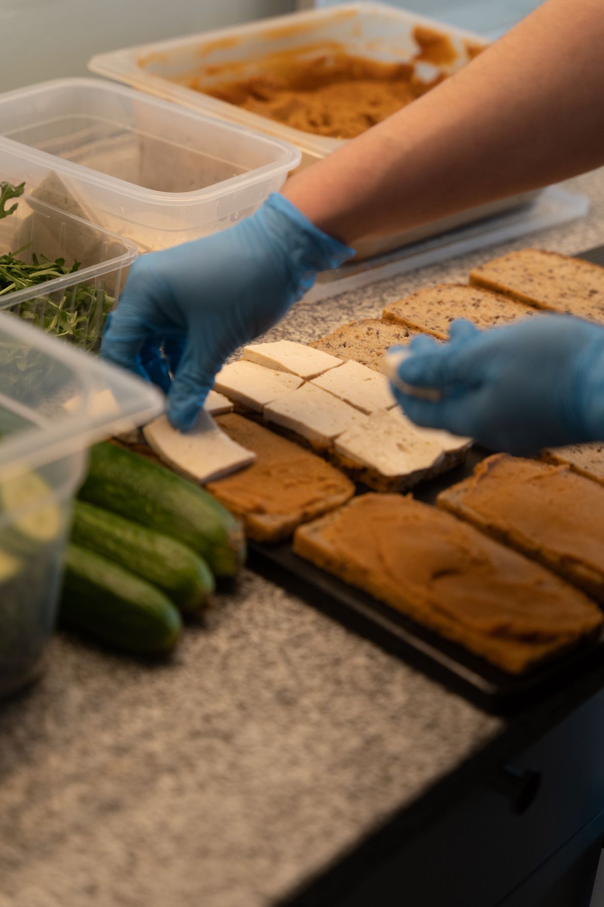 przygotowanie kanapki