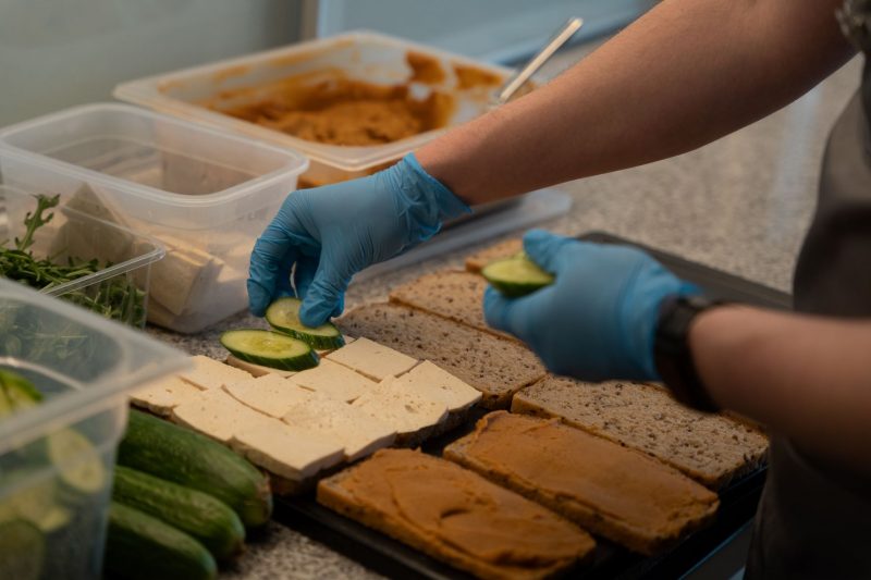 przygotowanie kanapki