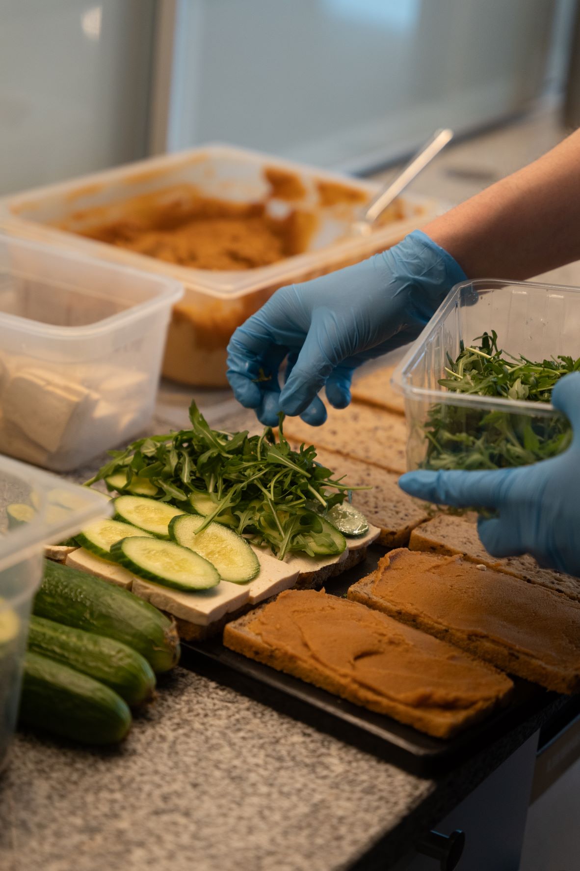 przygotowanie kanapki