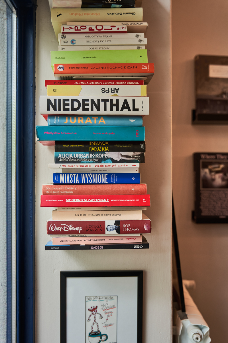Książki w kawiarni