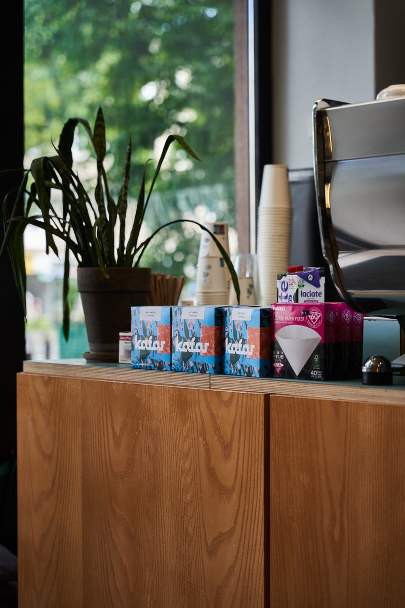 Wnętrze Kawiarni Fawory na Żoliborzu